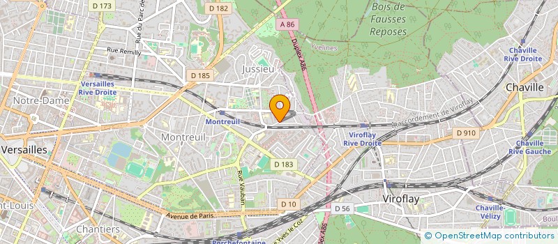 localisation de l'entreprise MONSIEUR THIERRY EDMOND à VERSAILLES
