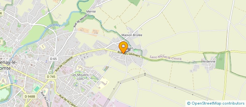 localisation de l'entreprise MONSIEUR THIERRY ENGLER  FONTENAY-LE-COMTE