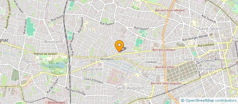 localisation de l'entreprise MONSIEUR THIERRY ENQUEBECQ à BORDEAUX