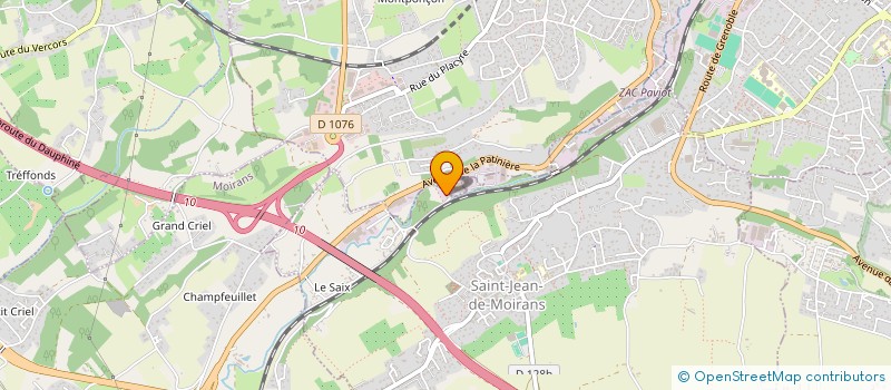 localisation de l'entreprise MONSIEUR THIERRY ERIE  SAINT-JEAN-DE-MOIRANS