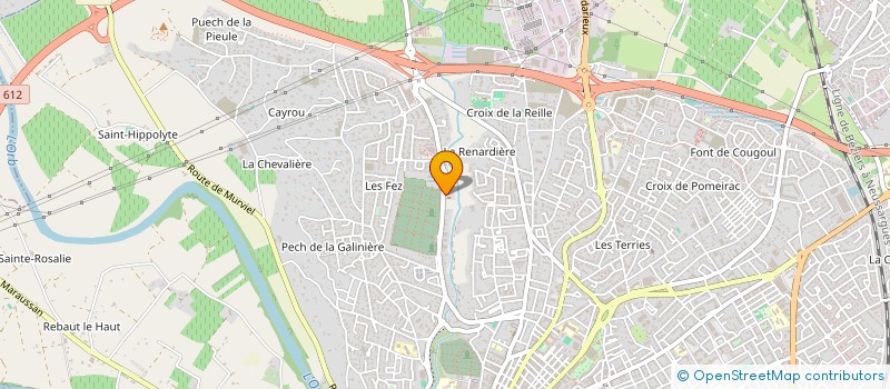 localisation de l'entreprise MONSIEUR THIERRY ESCUDERO  BEZIERS