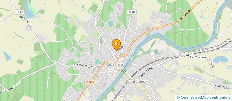 localisation de l'entreprise MONSIEUR THIERRY ESCUDIE à RABASTENS