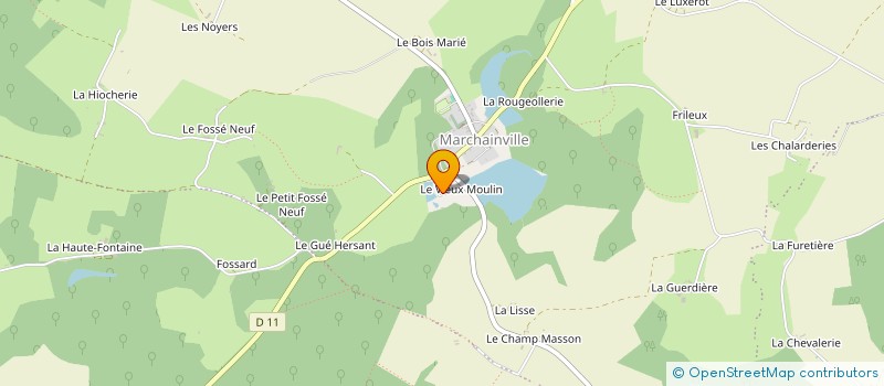 localisation de l'entreprise MONSIEUR THIERRY ESNAULT à LONGNY LES VILLAGES