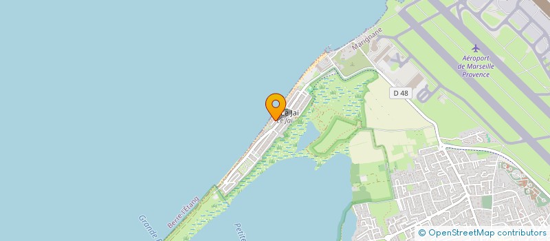 localisation de l'entreprise MONSIEUR THIERRY ESPEUT  MARIGNANE