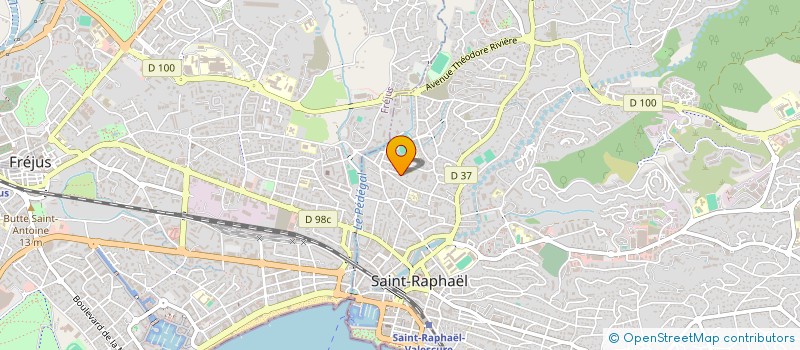 localisation de l'entreprise MONSIEUR THIERRY ESTIVANT à SAINT-RAPHAEL
