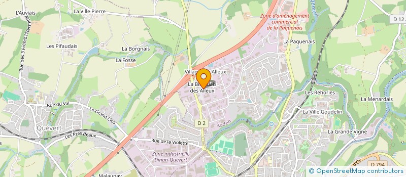 localisation de l'entreprise MONSIEUR THIERRY EUSTACHE  TADEN