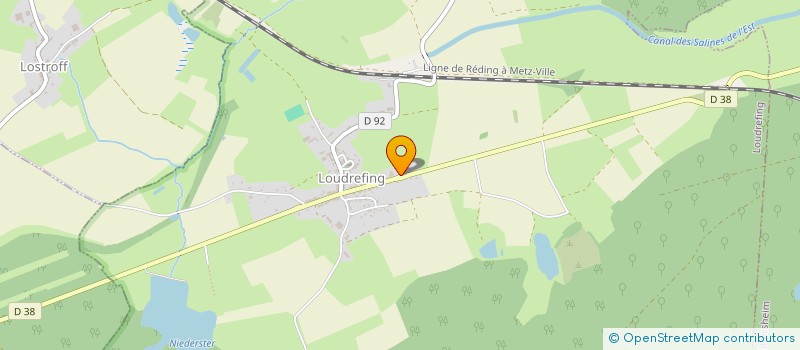 localisation de l'entreprise MONSIEUR THIERRY EYL  LOUDREFING