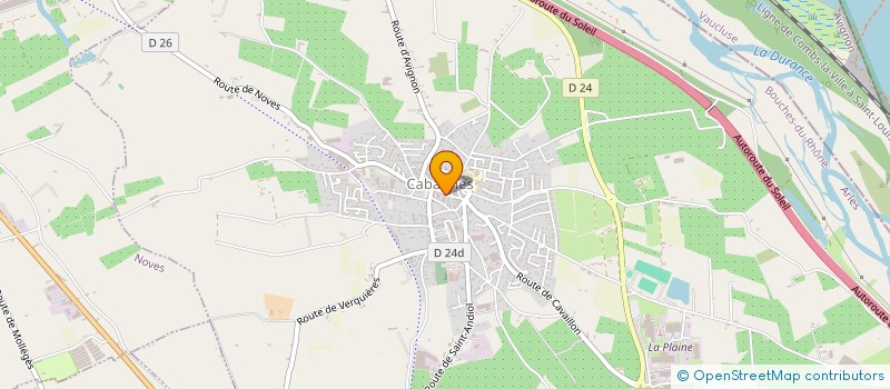 localisation de l'entreprise MONSIEUR THIERRY FABRE  CABANNES