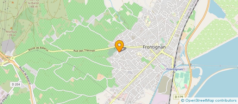 localisation de l'entreprise MONSIEUR THIERRY FABRE à FRONTIGNAN