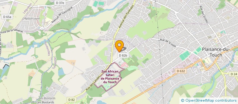 localisation de l'entreprise MONSIEUR THIERRY FABRE  PLAISANCE-DU-TOUCH