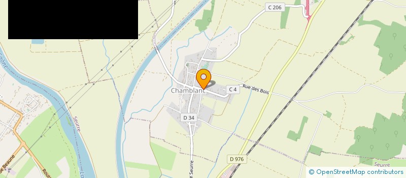 localisation de l'entreprise MONSIEUR THIERRY FAGOT  CHAMBLANC