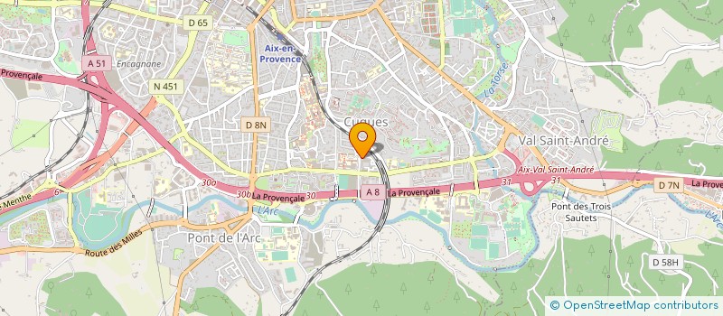 localisation de l'entreprise MONSIEUR THIERRY FAIVRE à AIX-EN-PROVENCE
