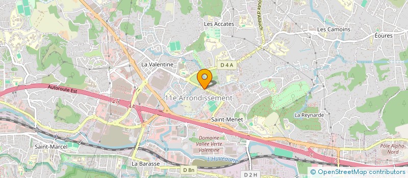 localisation de l'entreprise MONSIEUR THIERRY FALCHERO à MARSEILLE 11
