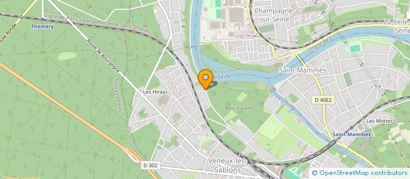 localisation de l'entreprise MONSIEUR THIERRY FARDEAU  MORET-LOING-ET-ORVANNE