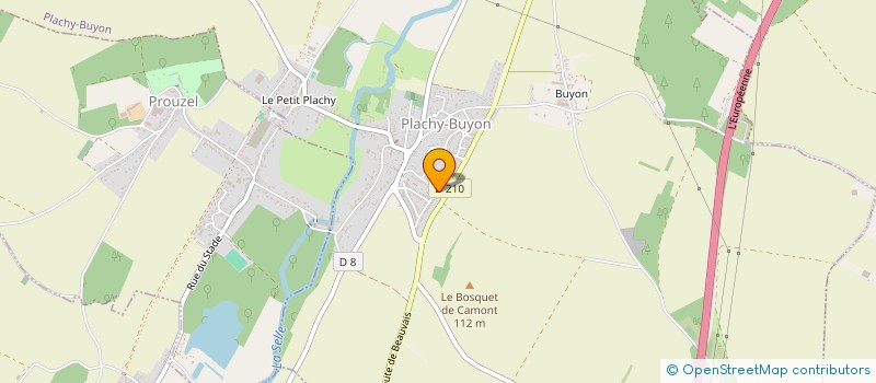 localisation de l'entreprise MONSIEUR THIERRY FARDOUX  PLACHY-BUYON