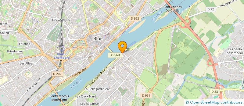 localisation de l'entreprise MONSIEUR THIERRY FARGEAS  LA CHAUSSEE-SAINT-VICTOR