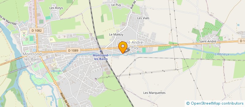 localisation de l'entreprise MONSIEUR THIERRY FARGIER  SAINT-JUST-SAINT-RAMBERT