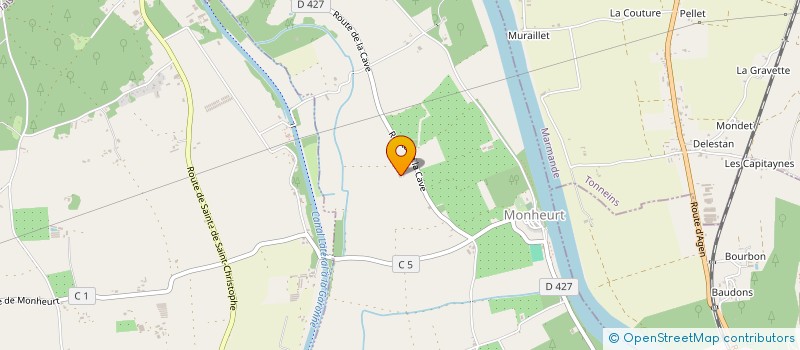 localisation de l'entreprise MONSIEUR THIERRY FARINA  SAINT-LEGER