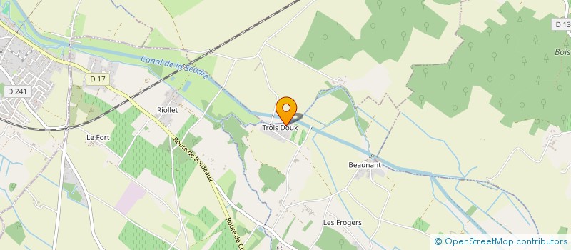 localisation de l'entreprise MONSIEUR THIERRY FATOU  CORME-ECLUSE