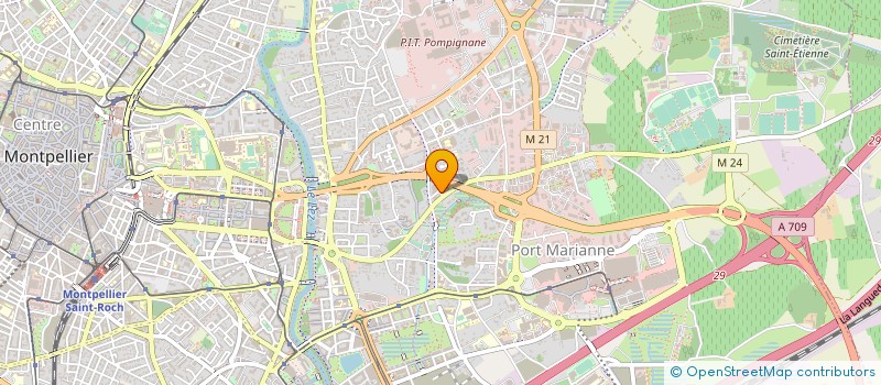 localisation de l'entreprise MONSIEUR THIERRY FAUCOURT à MONTPELLIER