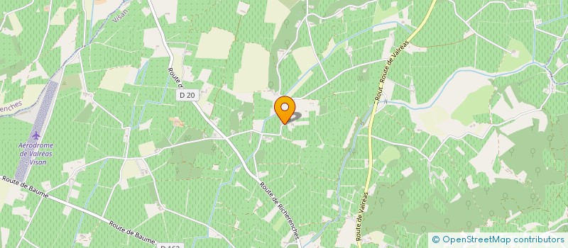 localisation de l'entreprise MONSIEUR THIERRY FAURE  VISAN