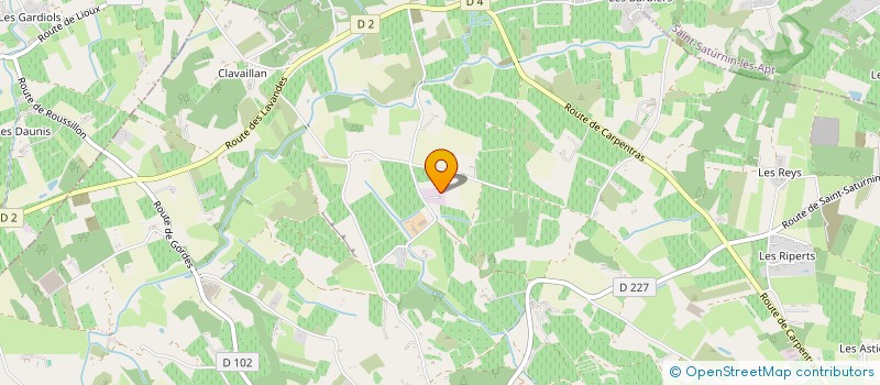 localisation de l'entreprise MONSIEUR THIERRY FAURE  GOULT