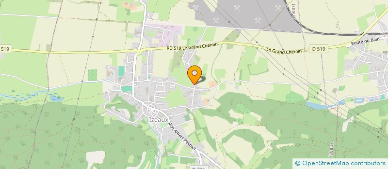 localisation de l'entreprise MONSIEUR THIERRY FAURE  IZEAUX