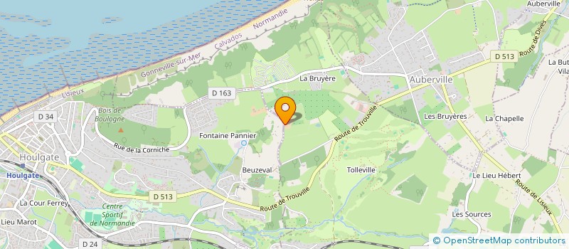 localisation de l'entreprise MONSIEUR THIERRY FAYE à GONNEVILLE-SUR-MER