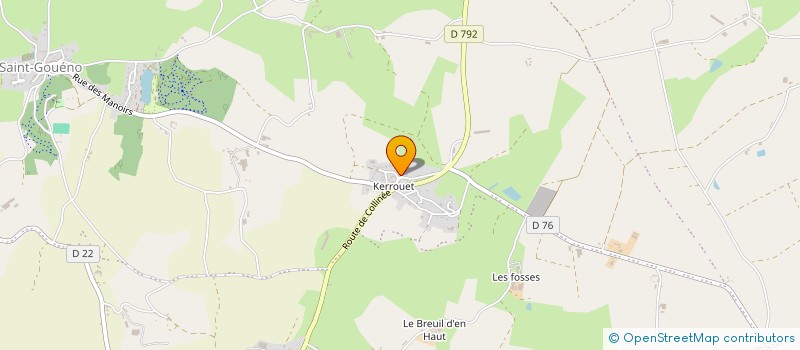 localisation de l'entreprise MONSIEUR THIERRY FAYT à LE MENE