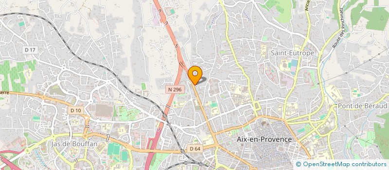 localisation de l'entreprise MONSIEUR THIERRY FEAUGAS  AIX-EN-PROVENCE