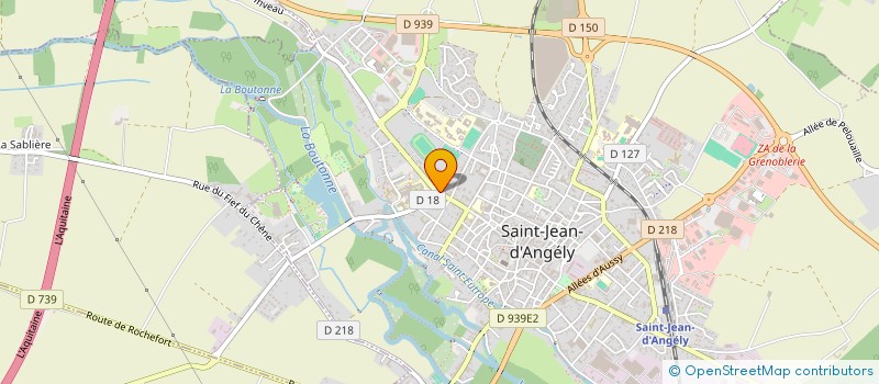 localisation de l'entreprise MONSIEUR THIERRY FENET à SAINT-JEAN-D'ANGELY