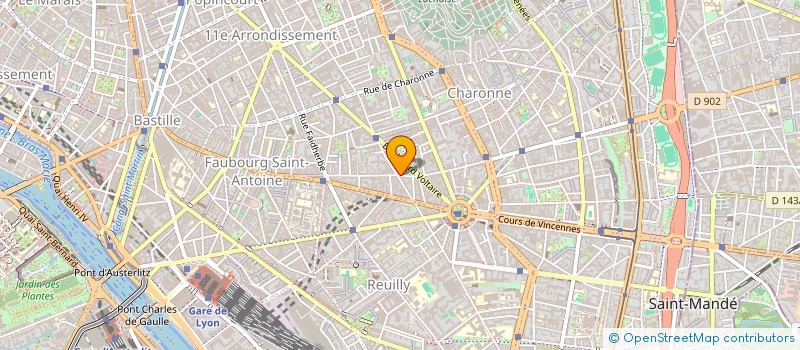 localisation de l'entreprise MONSIEUR THIERRY FERET  PARIS