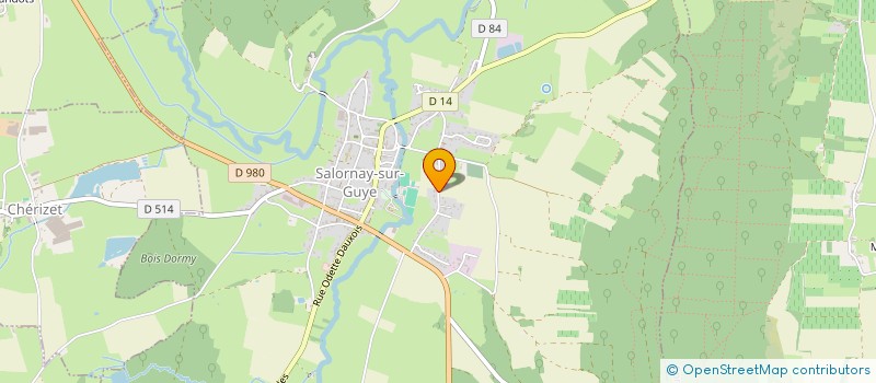 localisation de l'entreprise MONSIEUR THIERRY FERLAY  SALORNAY-SUR-GUYE