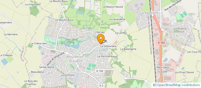 localisation de l'entreprise MONSIEUR THIERRY FERRE  MOUILLERON-LE-CAPTIF