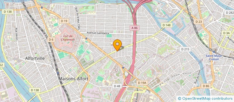 localisation de l'entreprise MONSIEUR THIERRY FERRERI à MAISONS-ALFORT