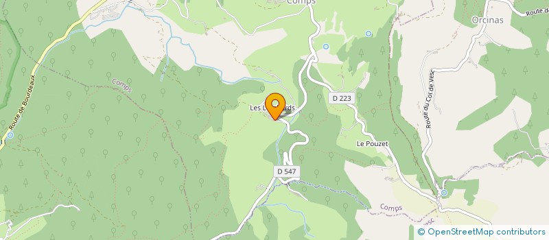 localisation de l'entreprise MONSIEUR THIERRY FERREZ  COMPS