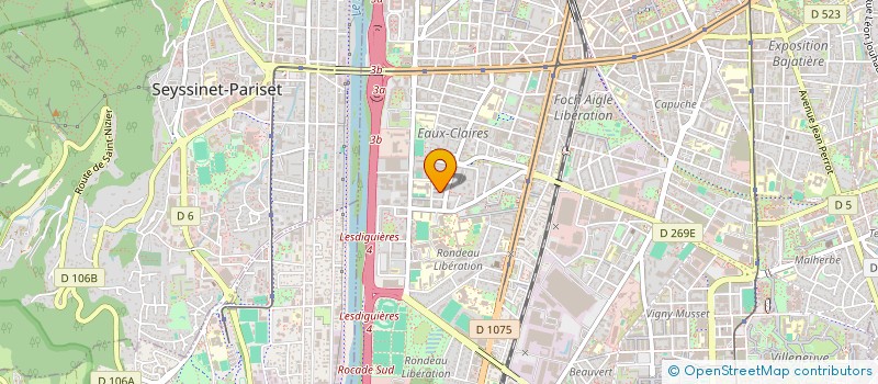 localisation de l'entreprise MONSIEUR THIERRY FERRIERES à GRENOBLE