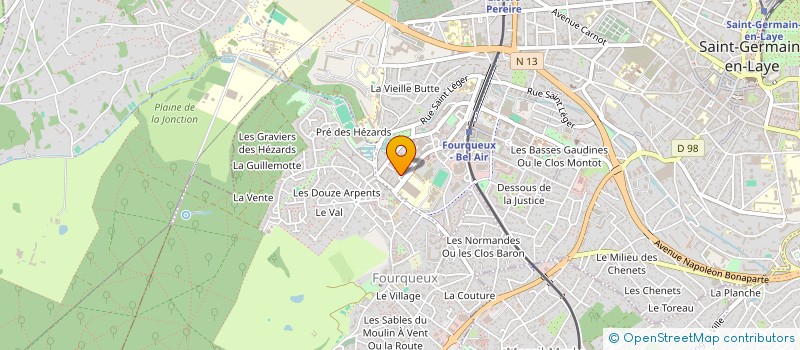 localisation de l'entreprise MONSIEUR THIERRY FEVRIER  SAINT-GERMAIN-EN-LAYE