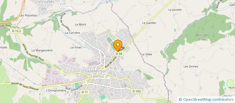 localisation de l'entreprise MONSIEUR THIERRY FICHET  SAINT-MEDARD-EN-FOREZ