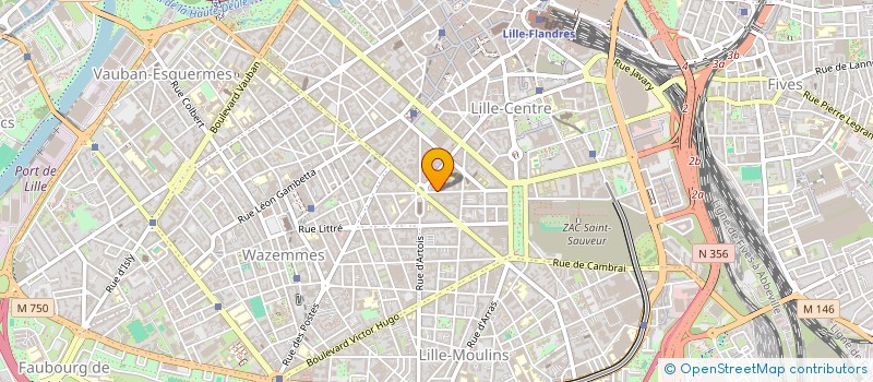 localisation de l'entreprise MONSIEUR THIERRY FIGOUREUX à LILLE