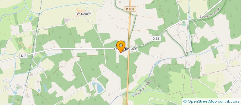localisation de l'entreprise MONSIEUR THIERRY FLECHEAU  BEAUFORT-EN-ANJOU