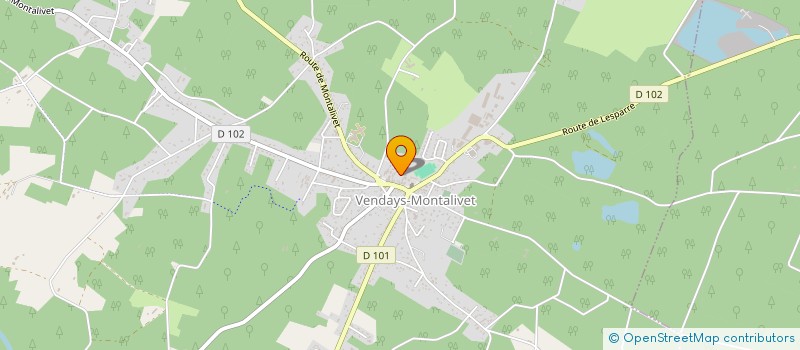 localisation de l'entreprise MONSIEUR THIERRY FLEURY à VENDAYS-MONTALIVET