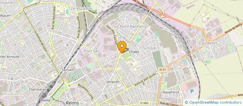 localisation de l'entreprise MONSIEUR THIERRY FLOIRAT à REIMS
