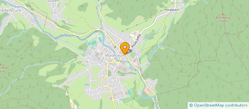 localisation de l'entreprise MONSIEUR THIERRY FLORENCE  BOURBACH-LE-HAUT