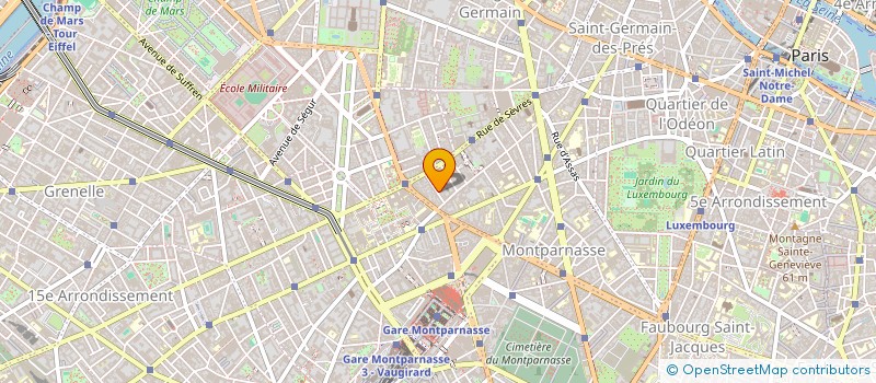 localisation de l'entreprise MONSIEUR THIERRY FLURY  PARIS