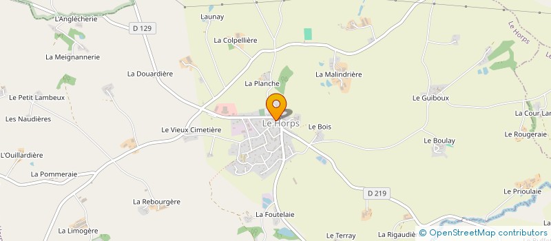 localisation de l'entreprise MONSIEUR THIERRY FOISNEAU  LE HORPS