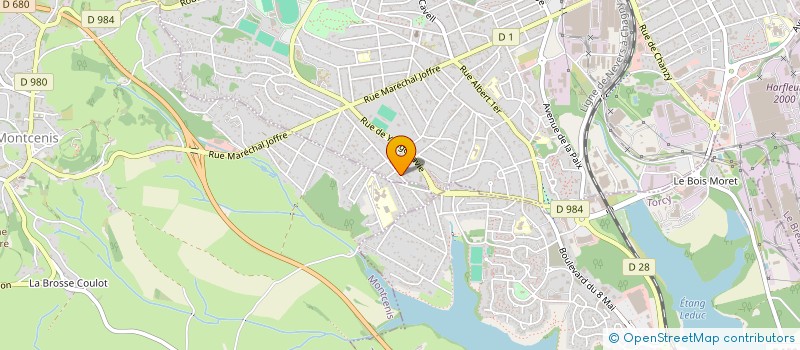 localisation de l'entreprise MONSIEUR THIERRY FOISSIER  LE CREUSOT