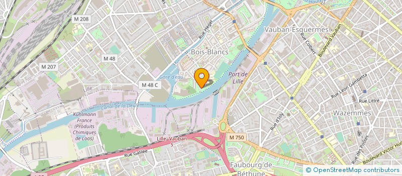 localisation de l'entreprise MONSIEUR THIERRY FOKOU TAKAM à LILLE