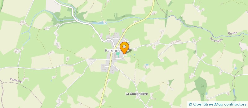 localisation de l'entreprise MONSIEUR THIERRY FONTAINE  PARENNES