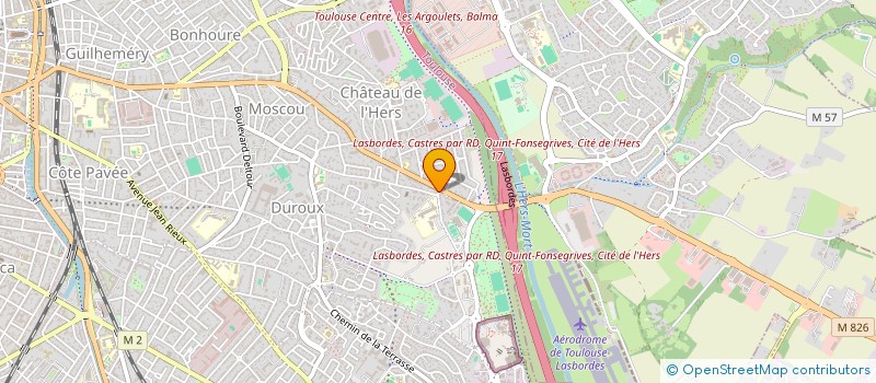 localisation de l'entreprise MONSIEUR THIERRY FONTANIER à TOULOUSE